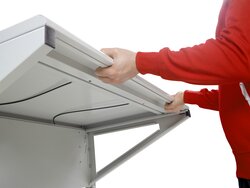 Treston Quick Edge workstation_height adjustment_0