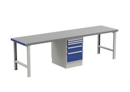 Workshop bench extension-steel top_